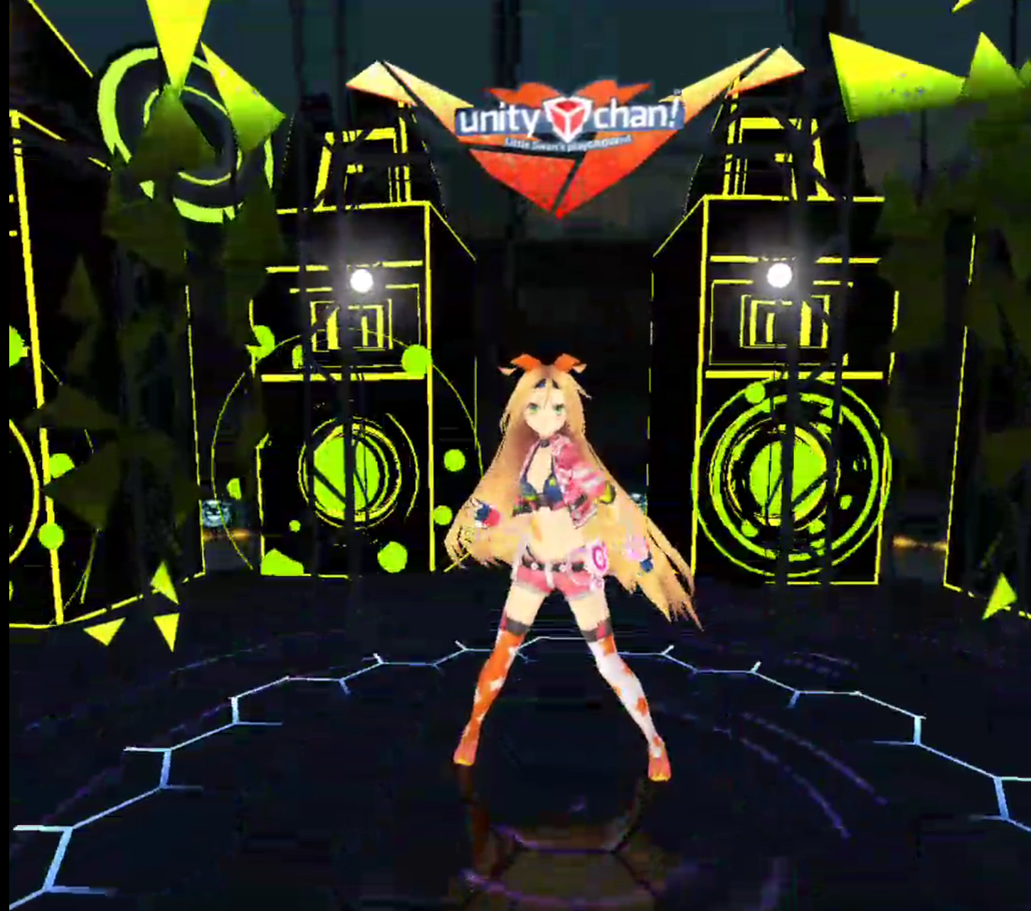 unity chan candy rock star