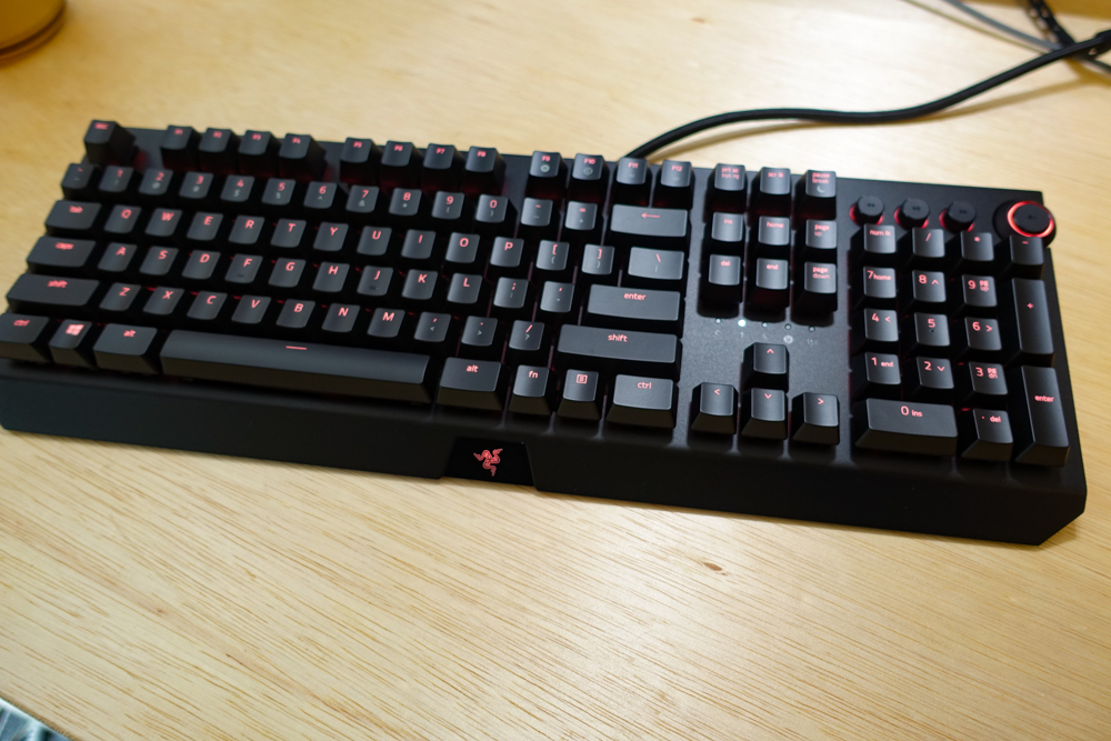 Razer BlackWidow Elite Yellow Switch ゲーミング キーボード