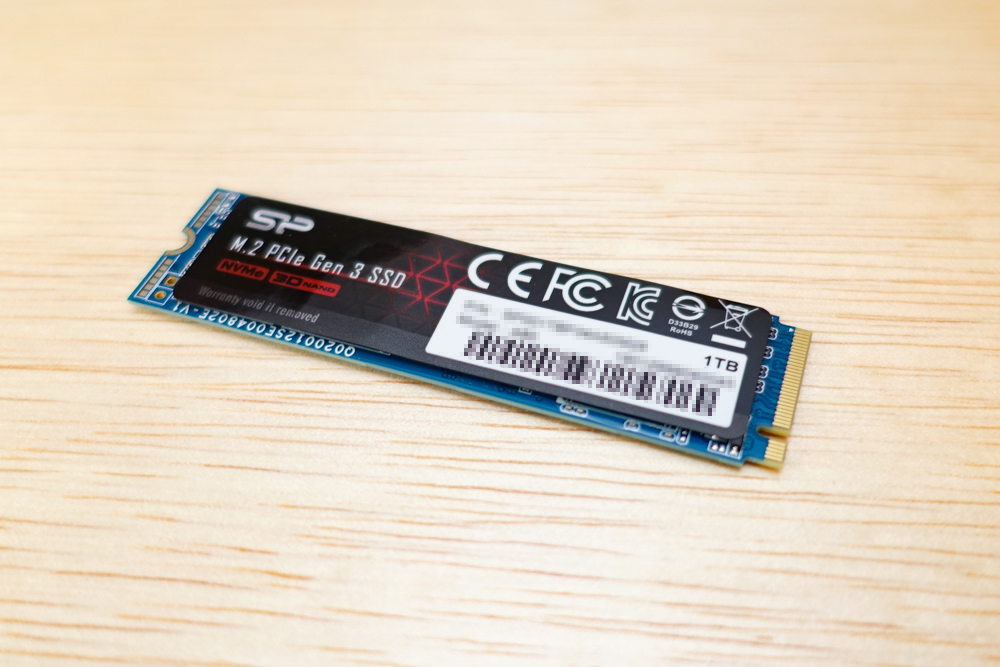 シリコンパワー SSD 1TB　NVMe