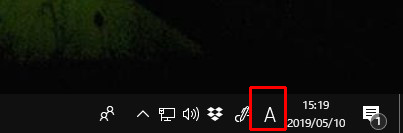 半角全角　切り替え　windows10 英字キーボード　USキーボード