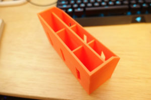 Shaper3Dでモデリングしたペン立て　フィラメント
