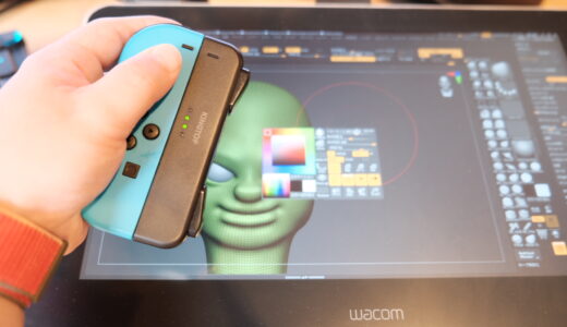 ZbrushでSwitchのJoy-Conを使用してみるwindows10でjoycon をコントローラーにする方法