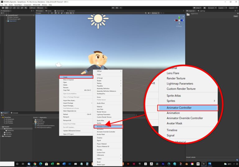 【VRChat】 Unityでオリジナルの表情をつくる方法 Expressionsを作成 | デジモット