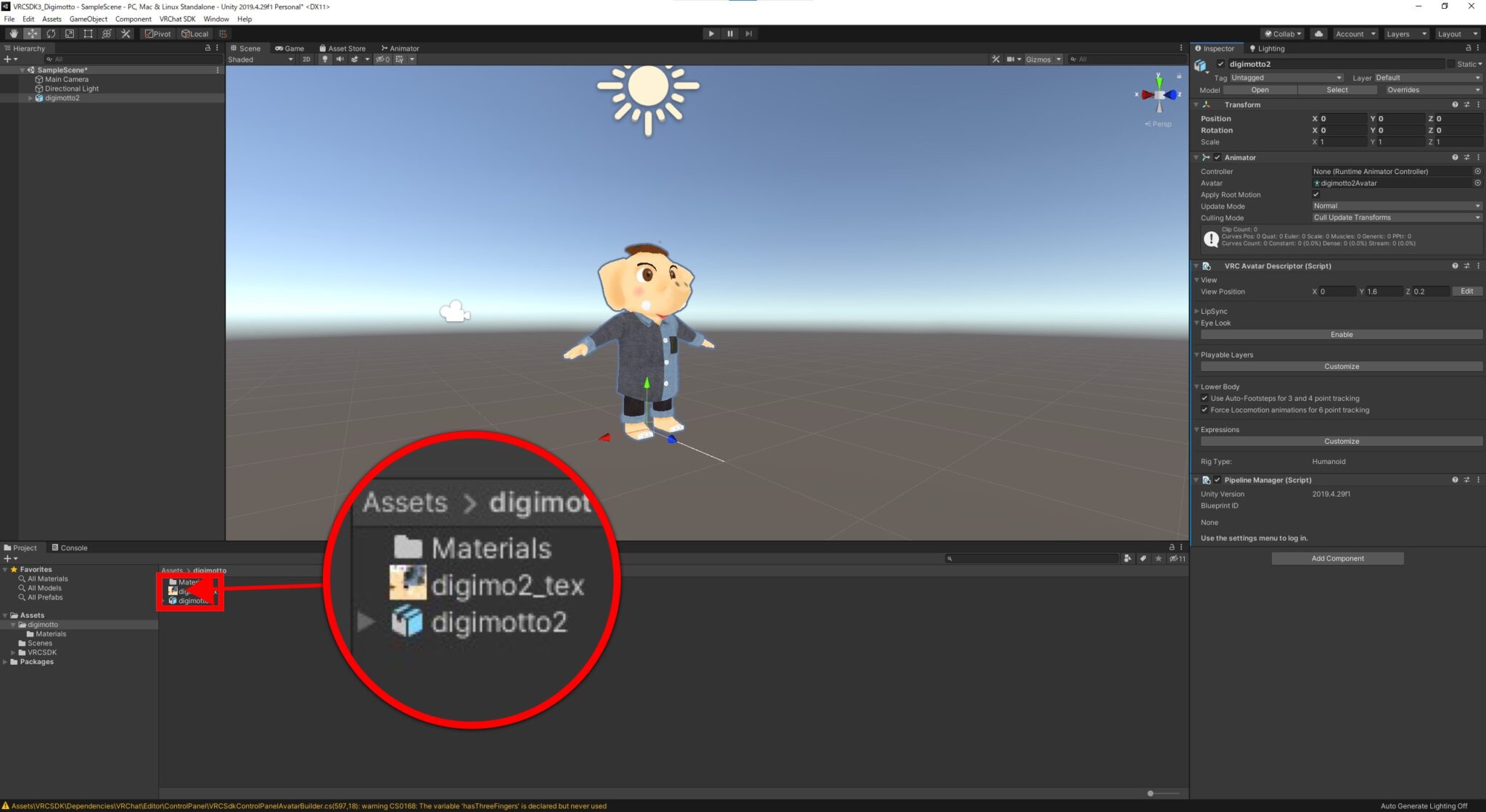 【VRChat】 Unityでオリジナルの表情をつくる方法 Expressionsを作成 | デジモット