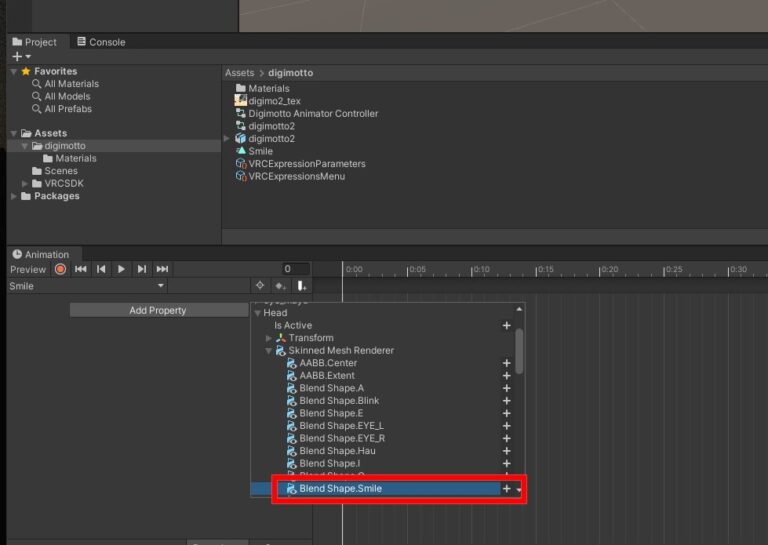 【VRChat】 Unityでオリジナルの表情をつくる方法 Expressionsを作成 | デジモット