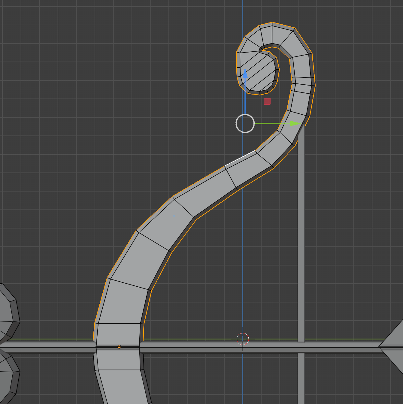 法線に沿って拡大する blender ブレンダー 3d
