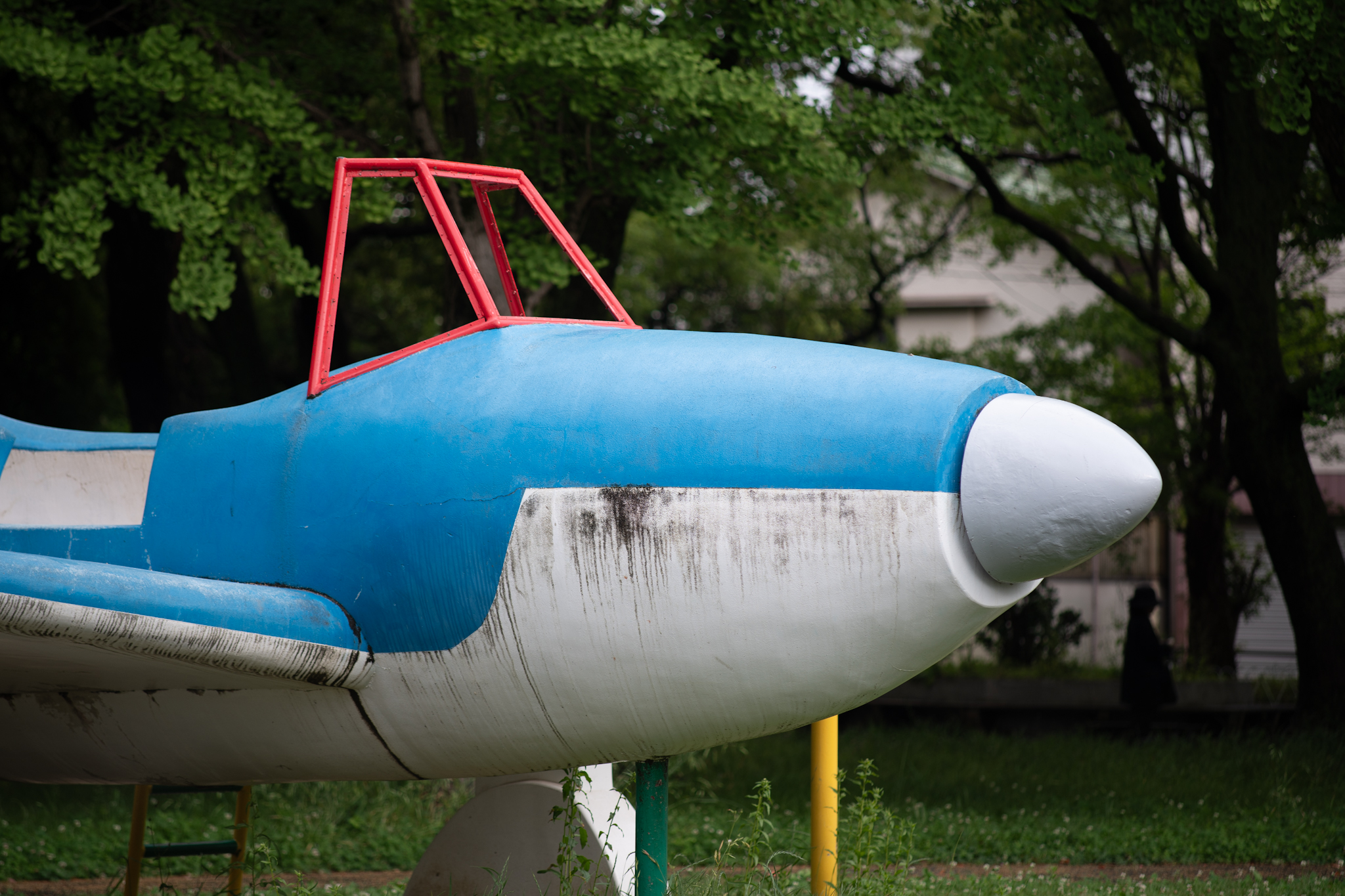 MINOLTA ZOOM 75-150mm f4　美園公園の飛行機