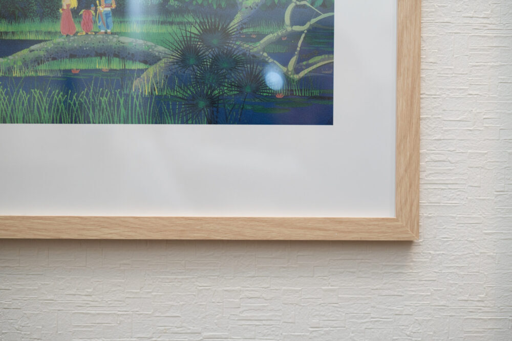 磯野宏夫 Hiroo Isono 聖剣伝説2 Secret of Mana ポスター poster A1 額縁