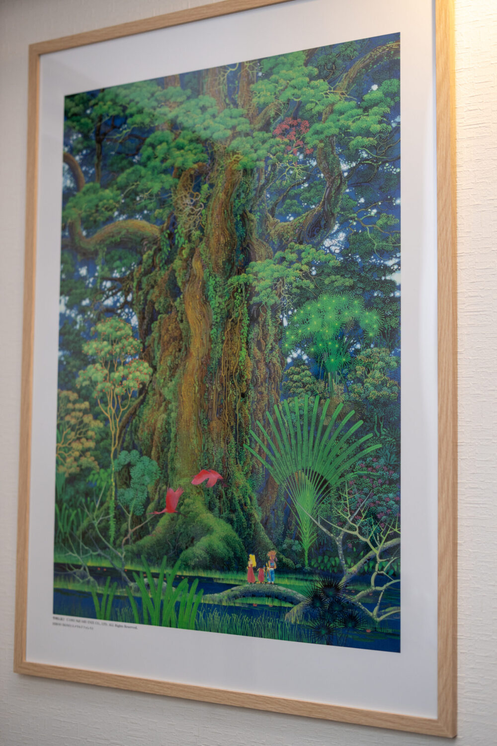 磯野宏夫 Hiroo Isono 聖剣伝説2 Secret of Mana ポスター poster A1 額縁